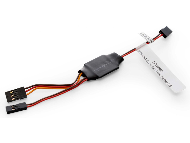 Fotografie produktu: E-flite řídící jednotka LED osvětlení: Twin Timber 1.6m