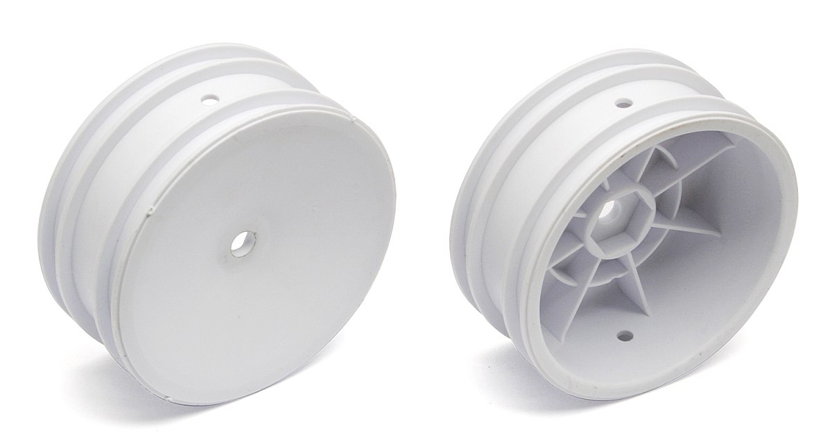 Fotografie produktu: ASSOCIATED Přední disky 2.2 bílé pro 2WD/4WD (HEX 12 mm) - 2 ks