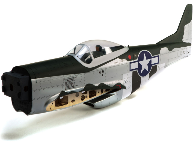 Fotografie produktu: Hangar 9 trup s kabinou: P-51D Mustang 20cc
