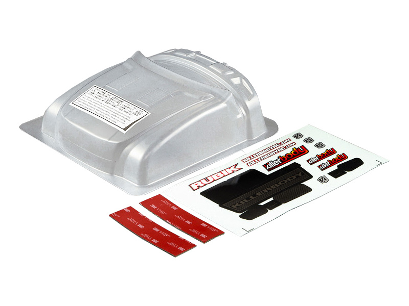 Fotografie produktu: Killerbody přední kapota s nárazníkem typ A: Rubik 1:10
