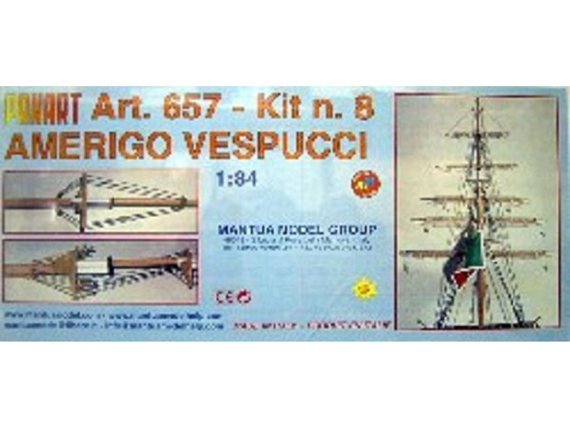 Fotografie produktu: Mantua Model Amerigo Vespucci 1:84 sada č.8 kit
