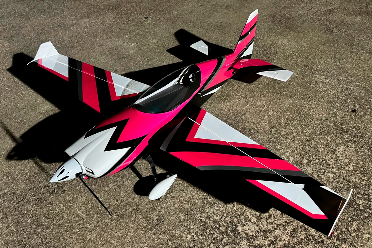 Fotografie produktu: ExtremeFlight 67" Extra NG Růžová/Bílá 1,7m