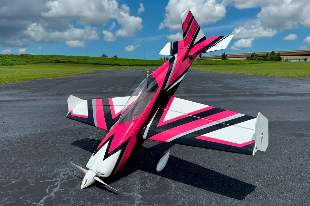 Fotografie produktu: ExtremeFlight 49" Extra NG Růžová/Bílá 1,24m