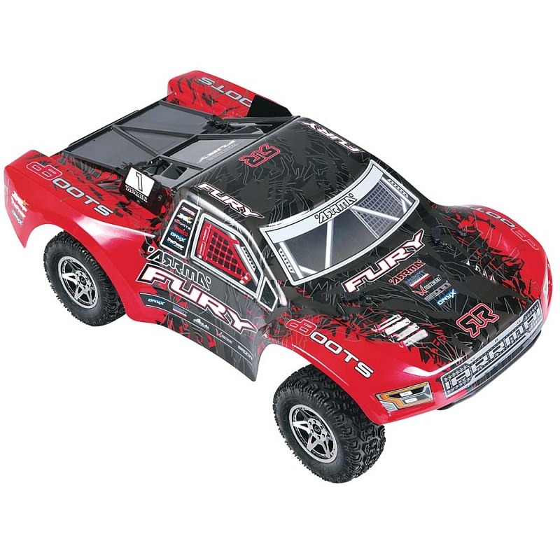 Fotografie produktu: ARRMA 2016 Fury BLX 2WD RTR (červeno-černá)