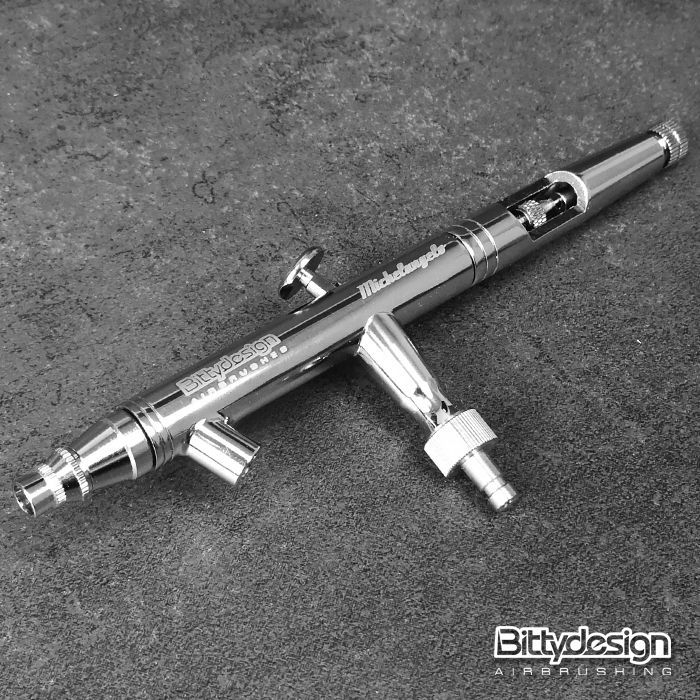 Fotografie produktu: Bittydesign Michelangelo bottle-feed airbrush dual-action Airbrush pistole