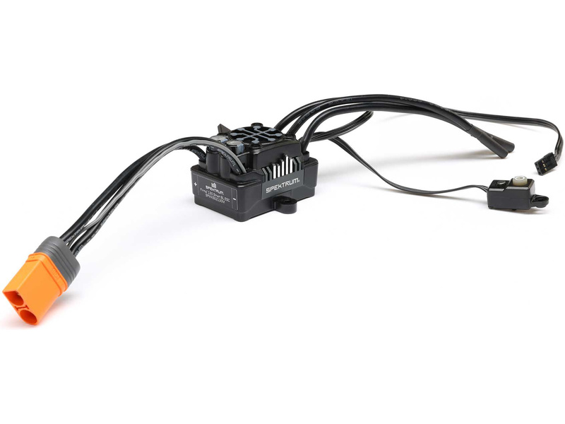 Fotografie produktu: Spektrum regulátor střídavý Smart Firma 130A Black Edition 2-4S: LMT 2.0