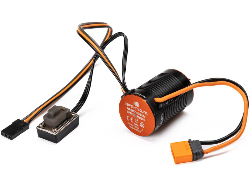 Fotografie produktu: Spektrum motor střídavý Firma 6000ot/V s integrovaným regulátorem IC2