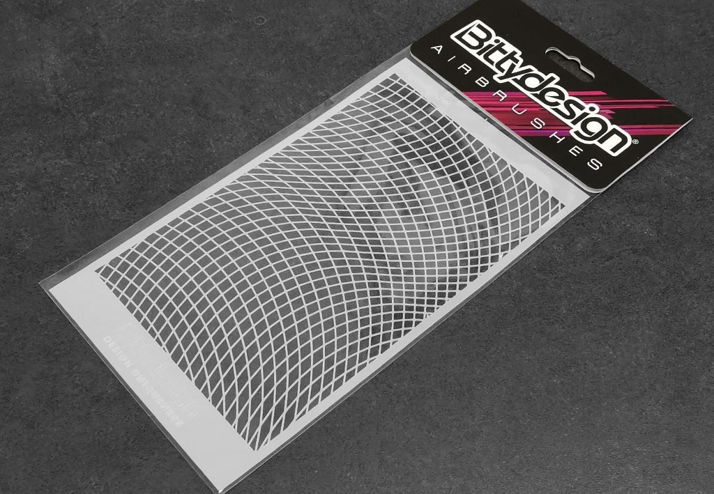 Fotografie produktu: BittyDesign maskovací předlohy - Vlna/kostičky