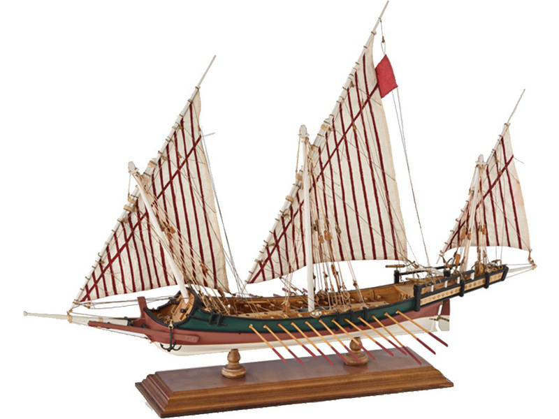 Fotografie produktu: AMATI Řecká Galeotta 1821 1:65 kit