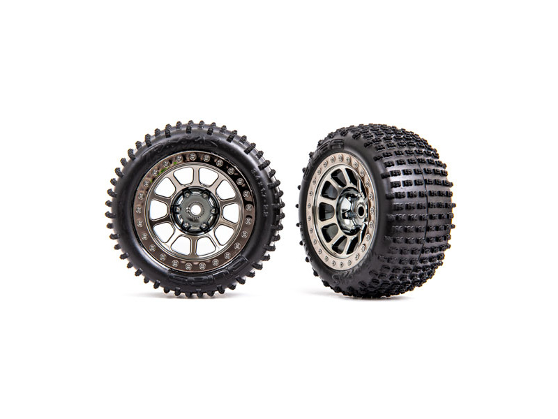 Fotografie produktu: Traxxas kolo 2.2", disk černě chromovaný, pneu Alias (2) (zadní)