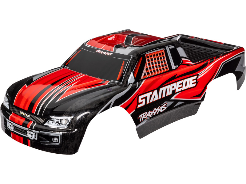 Fotografie produktu: Traxxas karosérie Stampede červená