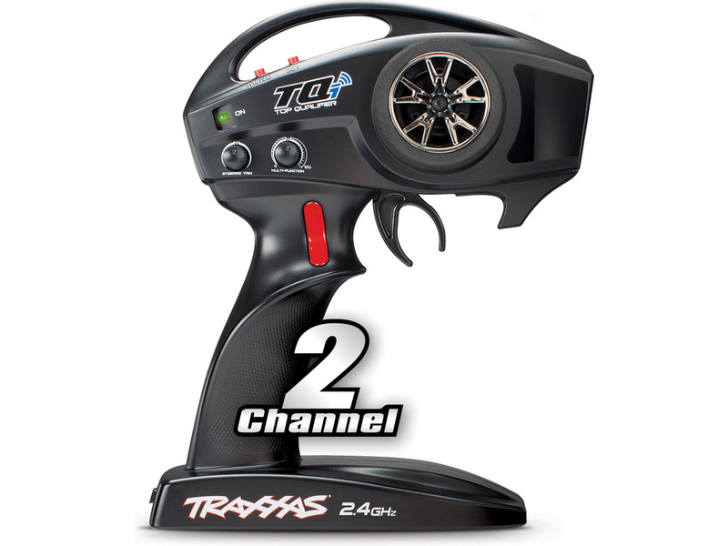 Fotografie produktu: Traxxas vysílač TQi 2 kan. s brzdovým tlačítkem