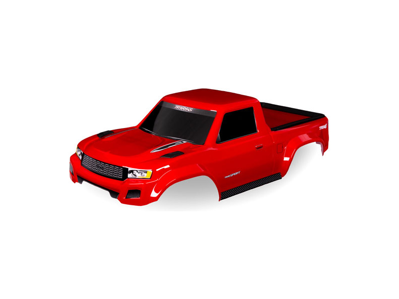 Fotografie produktu: Traxxas karosérie TRX-4 Sport bezsponková červená