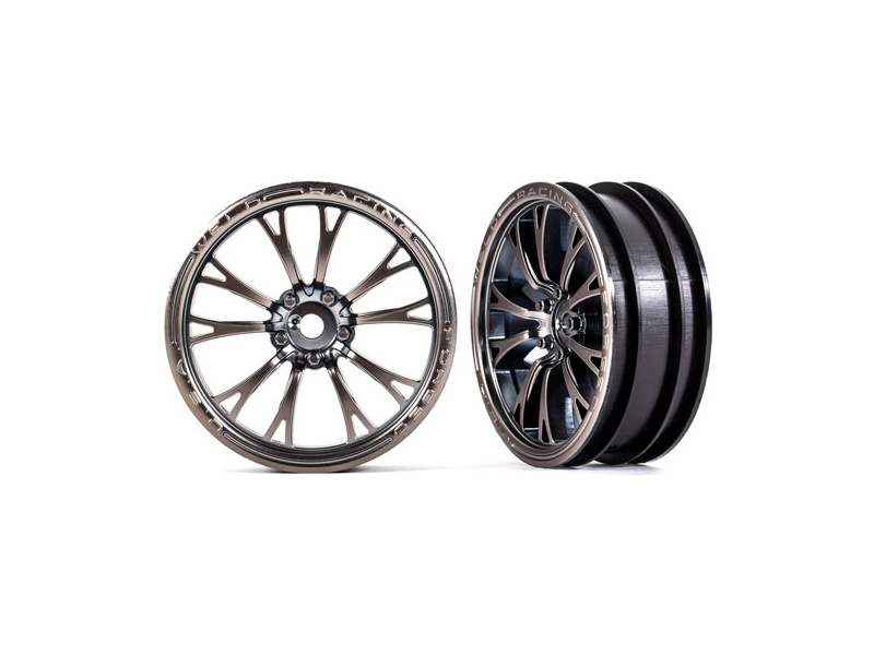 Fotografie produktu: Traxxas disk Weld polomatný chromově černý (přední) (2)