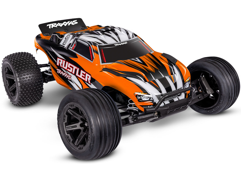 Fotografie produktu: Traxxas Rustler 1:10 HD RTR oražový