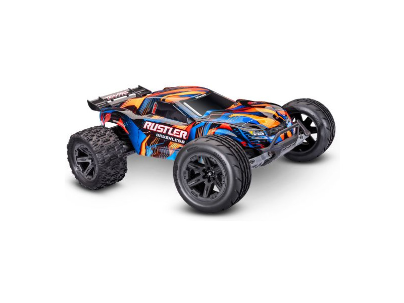 Fotografie produktu: Traxxas Rustler 1:10 VX3 RTR oranžový