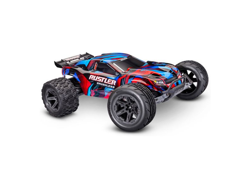Fotografie produktu: Traxxas Rustler 1:10 VX3 RTR červený