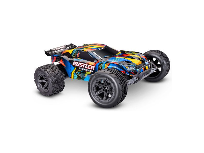 Fotografie produktu: Traxxas Rustler 1:10 VX3 RTR žlutý