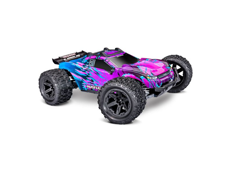 Fotografie produktu: Traxxas Rustler 4x4 1:10 VX3 RTR fialový