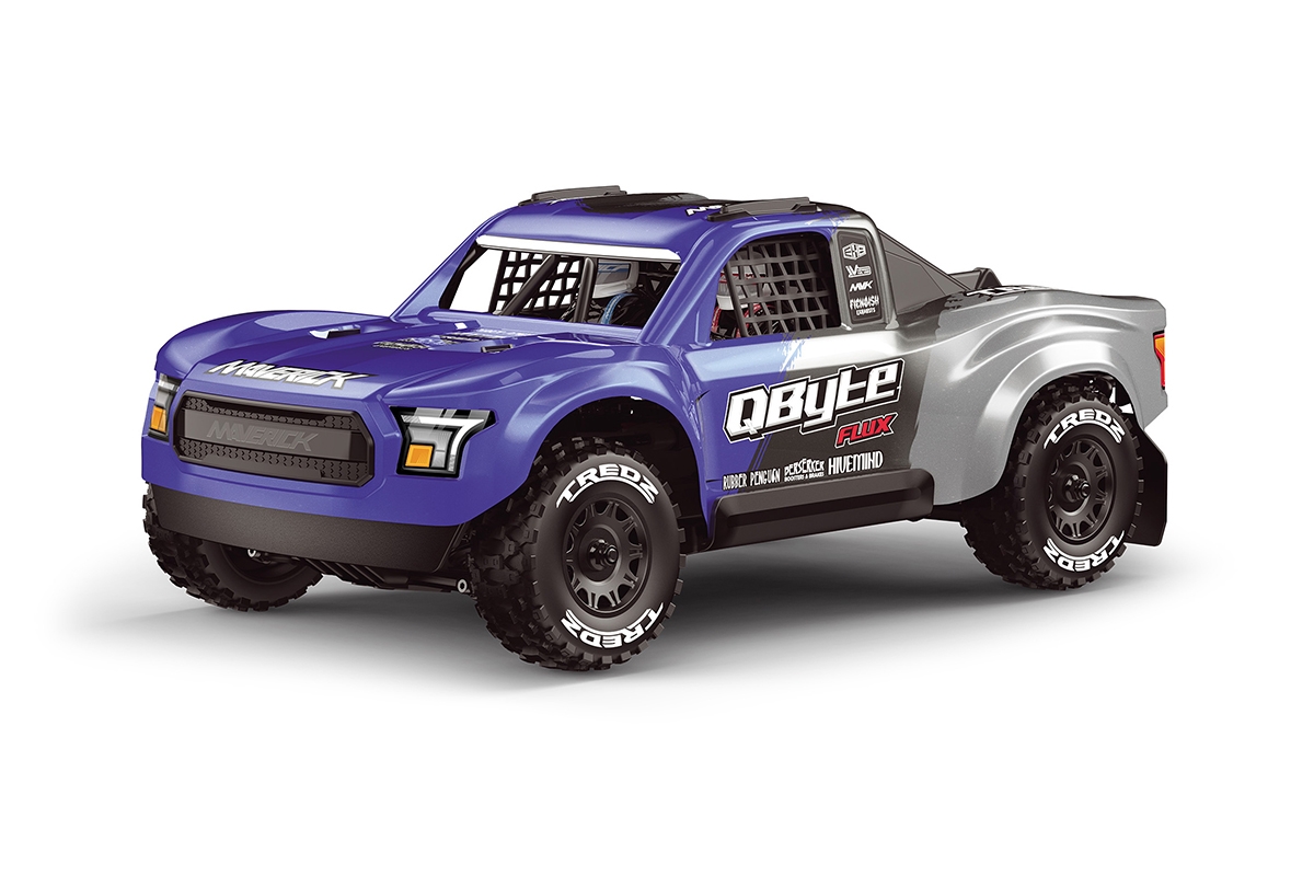 Fotografie produktu: Maverick QByte SC Flux 1/12 SC Truck – modrý