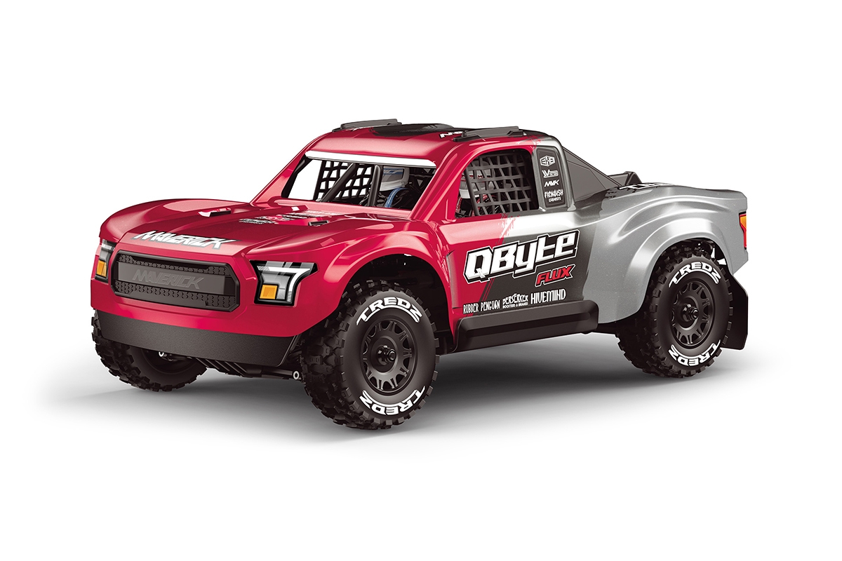 Fotografie produktu: Maverick QByte SC Flux 1/12 SC Truck – červený