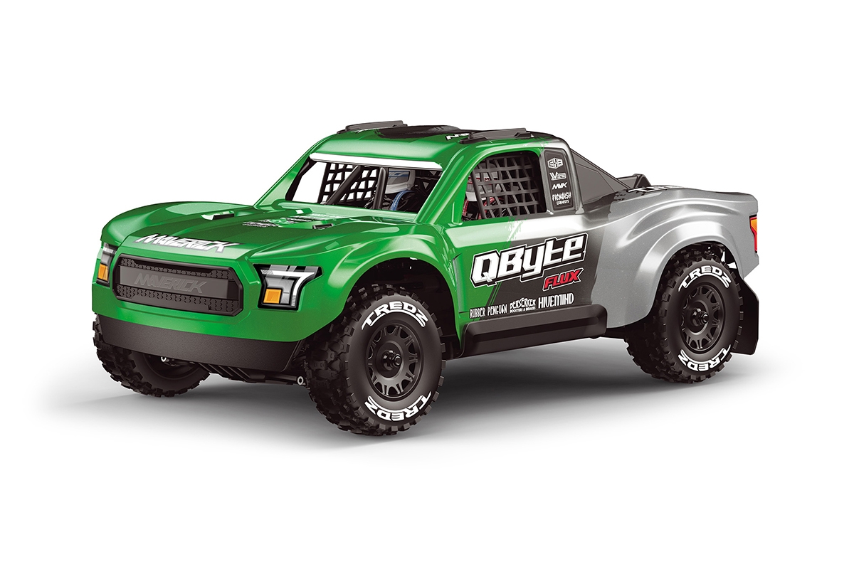 Fotografie produktu: Maverick QByte SC Flux 1/12 SC Truck – zelený