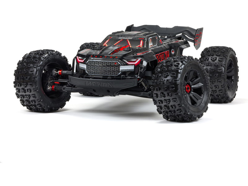Fotografie produktu: Arrma Kraton 8S BLX 1:5 4WD EXB RTR černá