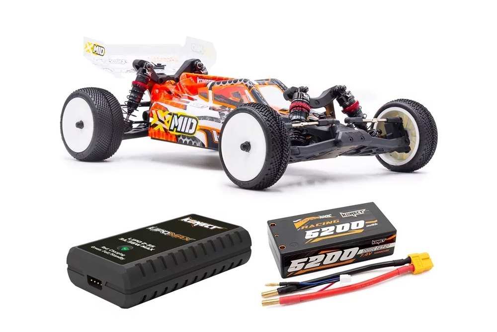 Fotografie produktu: RTR Brushless Buggy XMid 2WD Hobbytech + akumulátor a nabíječ