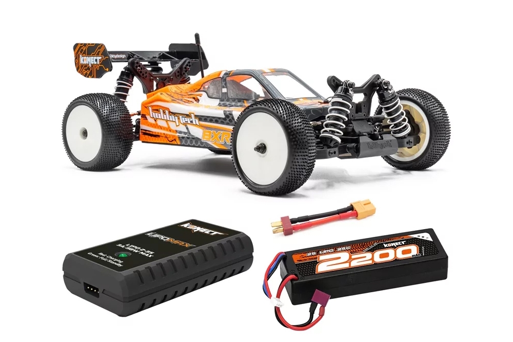 Fotografie produktu: RTR Brushless Buggy 4WD Hobbytech BXR.S2 + akumulátor a nabíječ