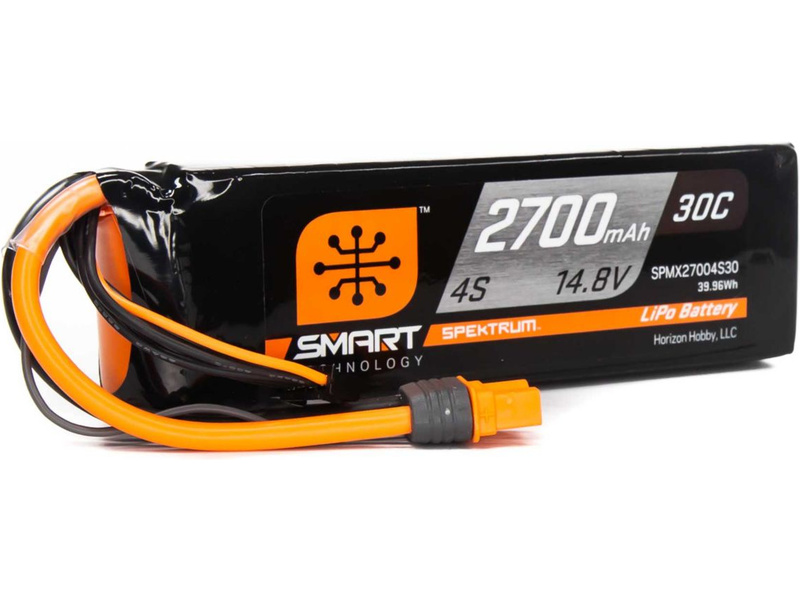 Fotografie produktu: Spektrum Smart LiPo 14.8V 2700mAh 30C IC3