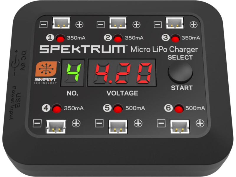 Fotografie produktu: Spektrum nabíječ Micro 6-port DC/USB