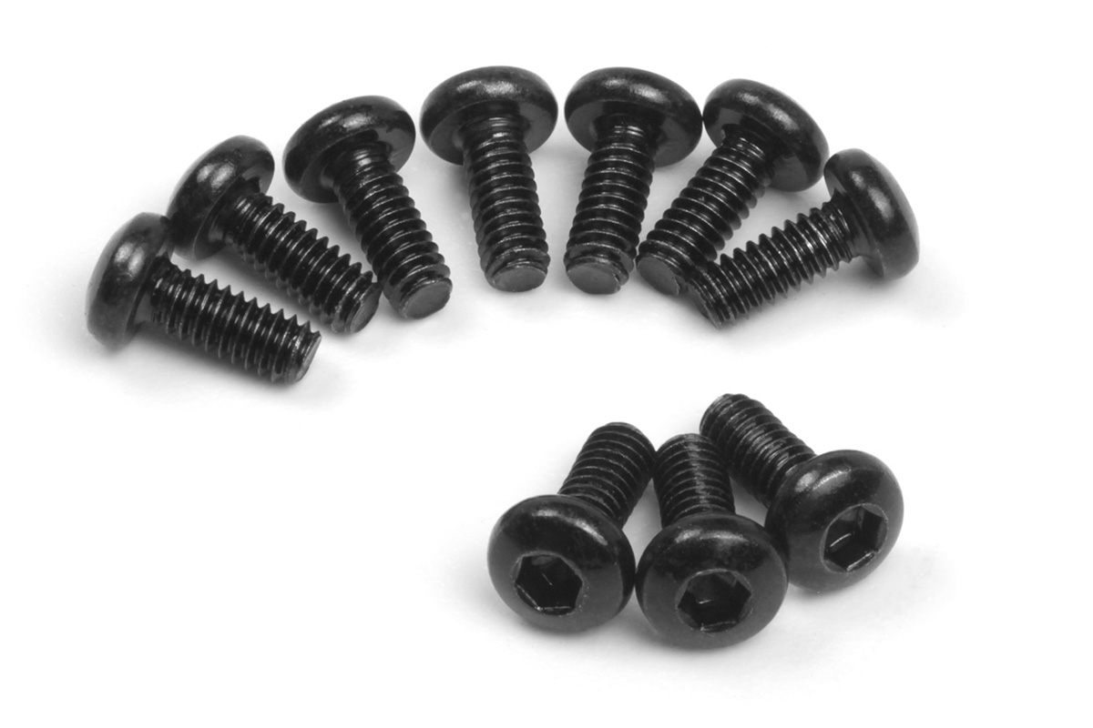 Fotografie produktu: HPI Imbusové šroubky s kulatou hlavou M2x3 mm (10 ks)