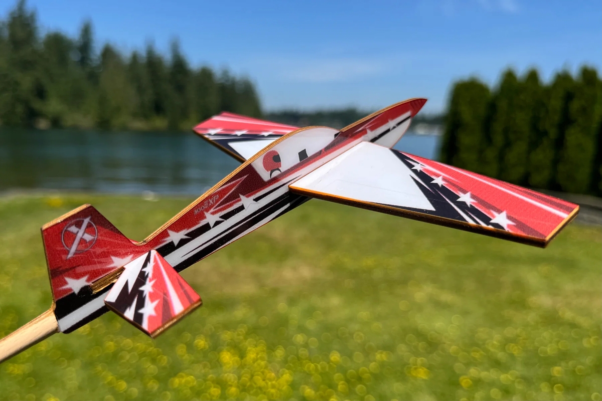 Fotografie produktu: ExtremeFlight Stick plane - Extra 300 Červená