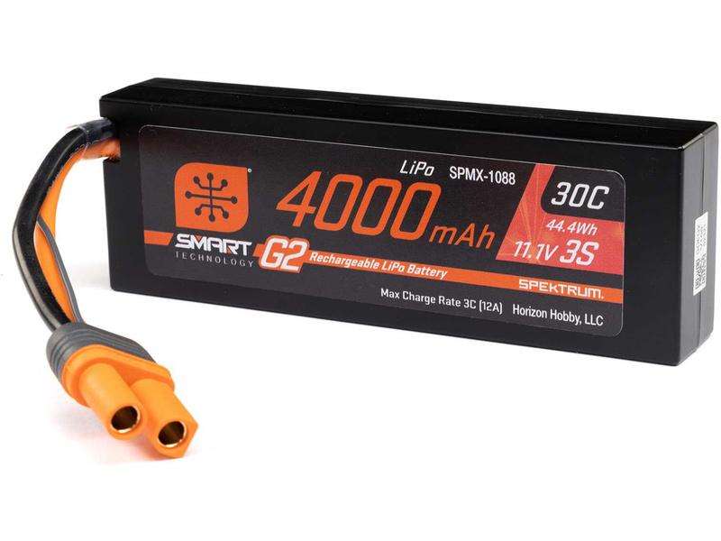 Fotografie produktu: Spektrum Smart G2 LiPo 11.1V 4000mAh 30C HC IC5