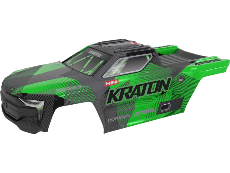 Fotografie produktu: Arrma karosérie černá/zelená: Mini Kraton