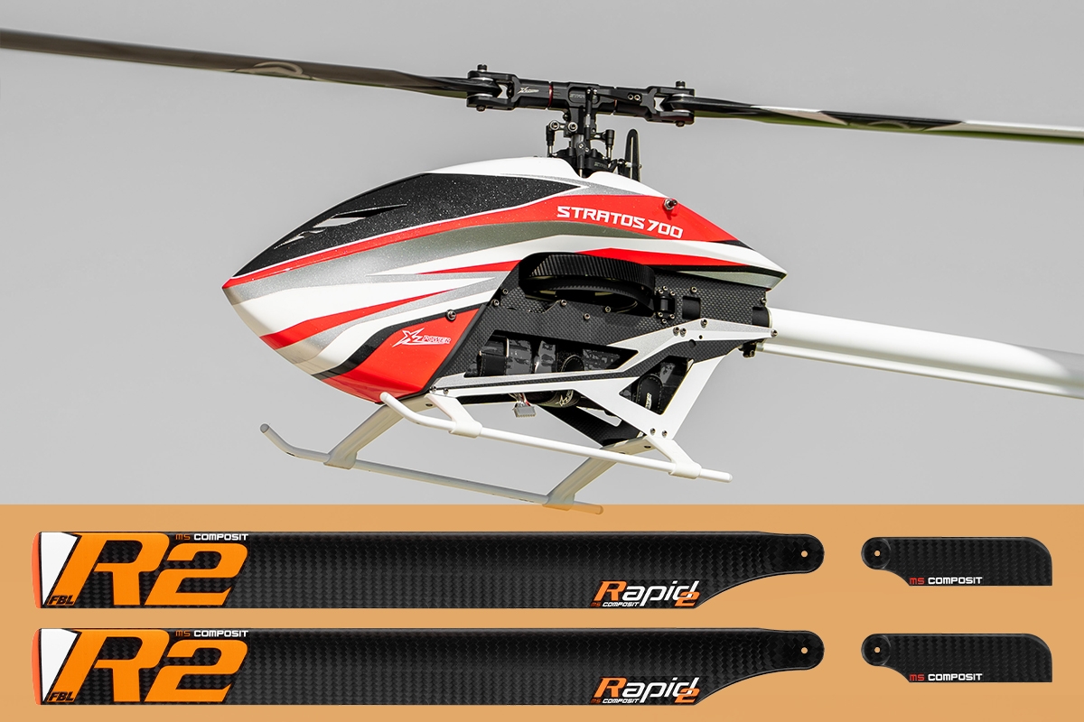 Fotografie produktu: XL Power Stratos 700 kit + sada rotorových listů MSC