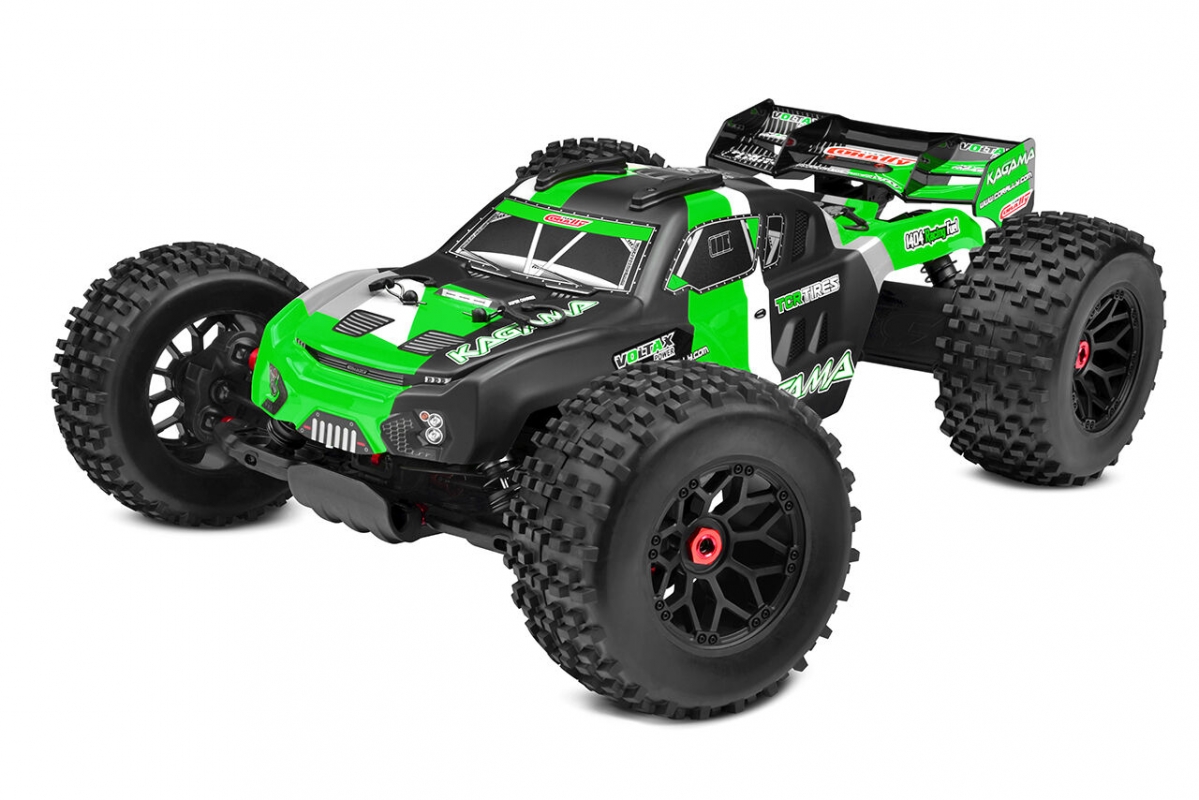 Fotografie produktu: TEAM CORALLY KAGAMA XP 6S - 1/8 Monster Truck 4WD - RTR - Brushless Power 6S - zelený