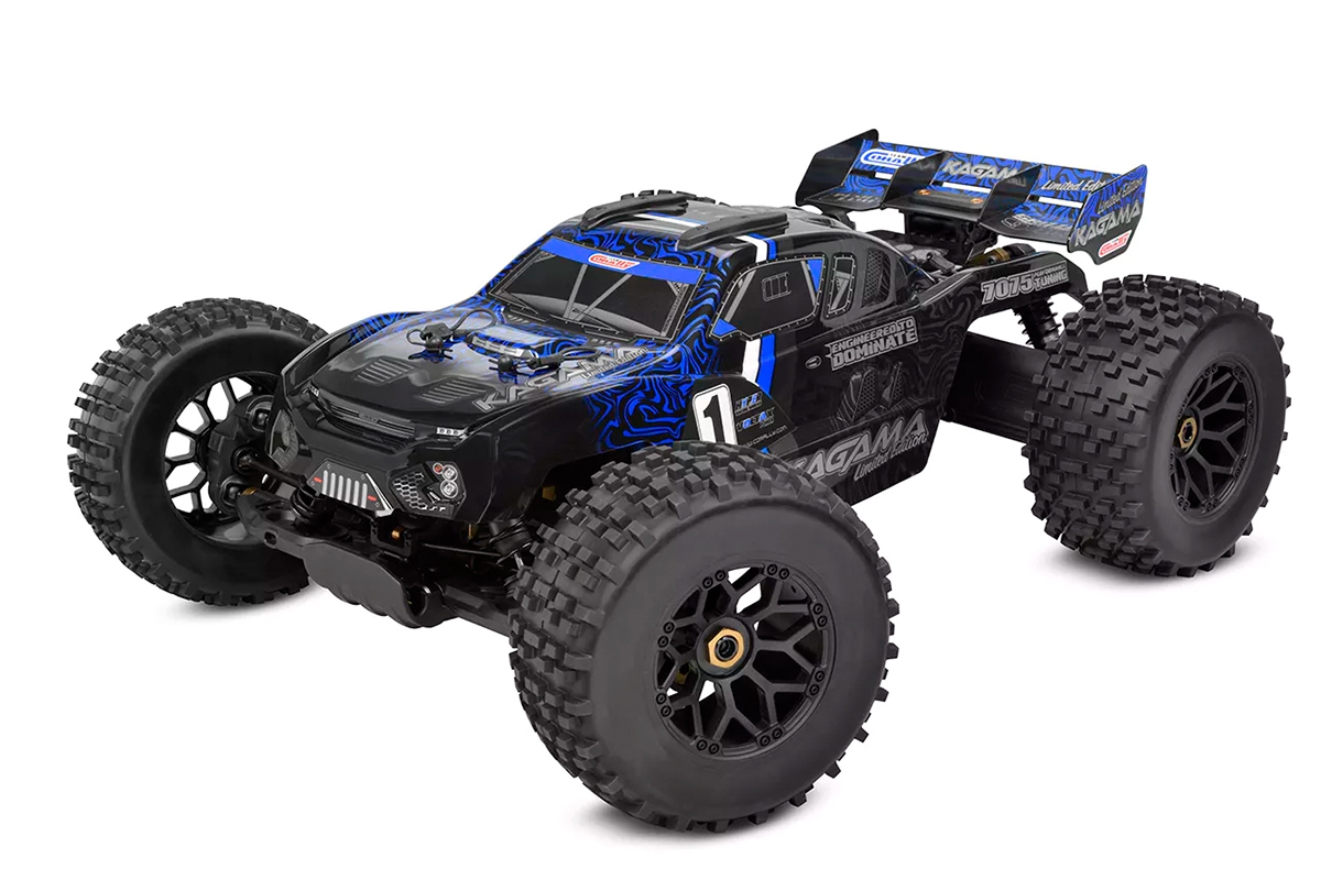 Fotografie produktu: TEAM CORALLY KAGAMA XP 6S - Limited Edition - RTR - Brushless Power 6S - modrý