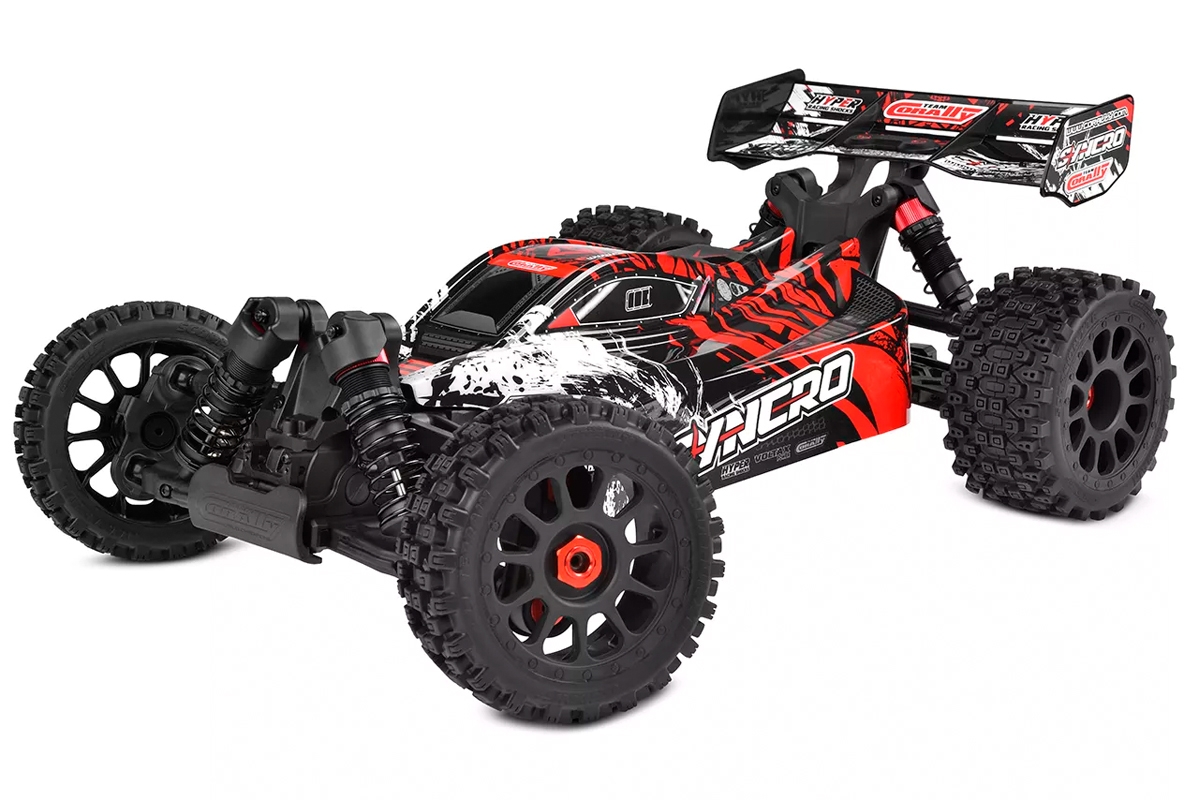 Fotografie produktu: TEAM CORALLY SYNCRO - BUGGY 2WD 3-4S - RTR - červená
