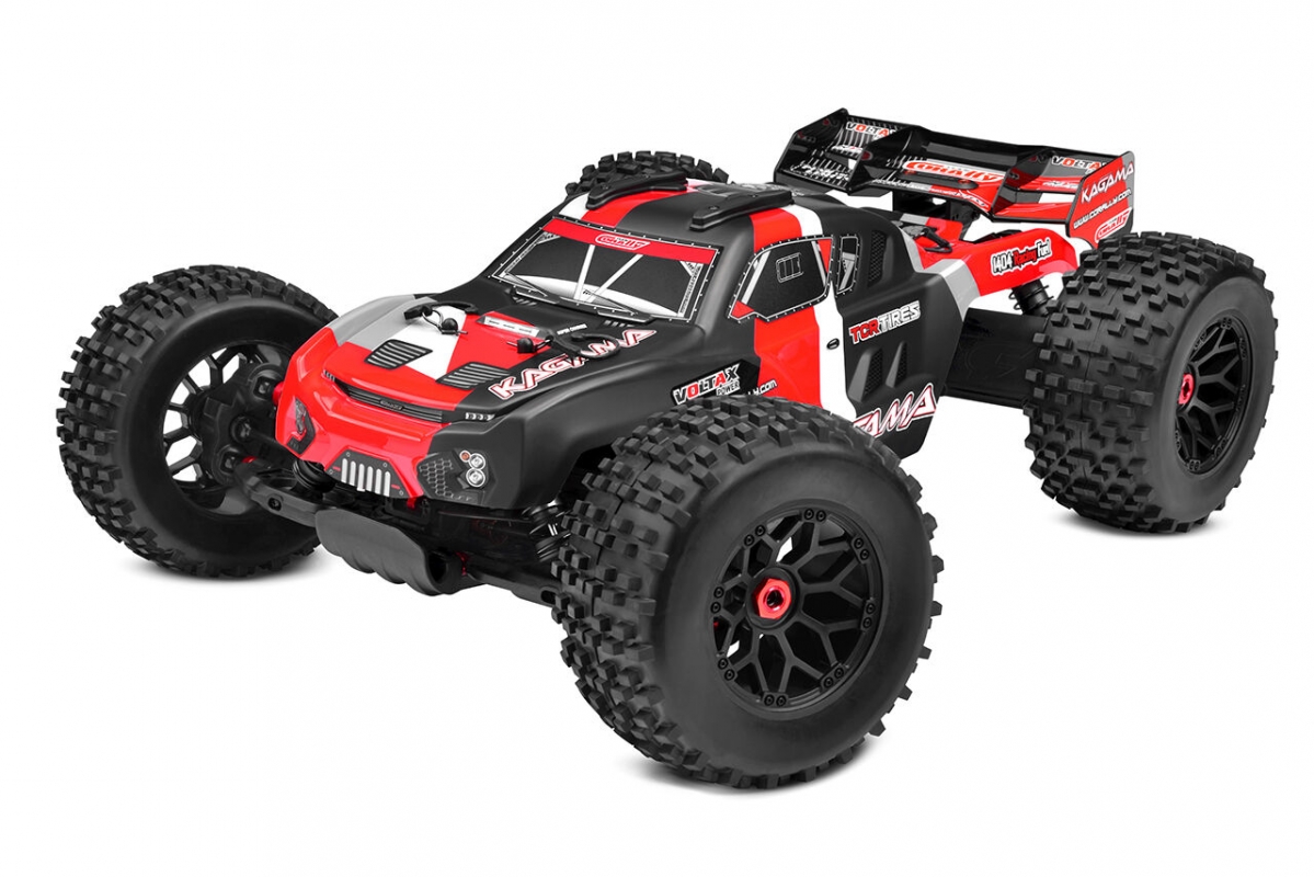 Fotografie produktu: TEAM CORALLY KAGAMA XP 6S - 1/8 Monster Truck 4WD bez elektroniky - červený