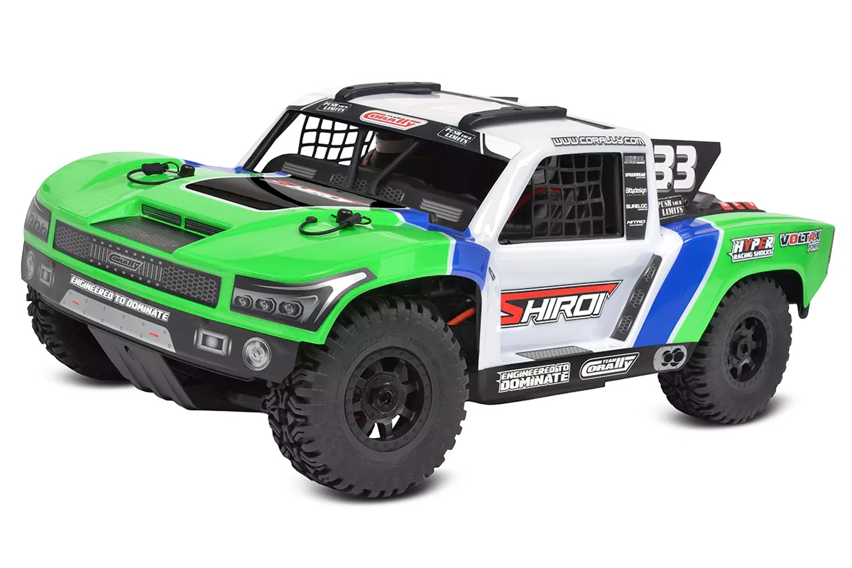 Fotografie produktu: TEAM CORALLY SHIROI XP 6S - Roller - Bez elektroniky - zelená