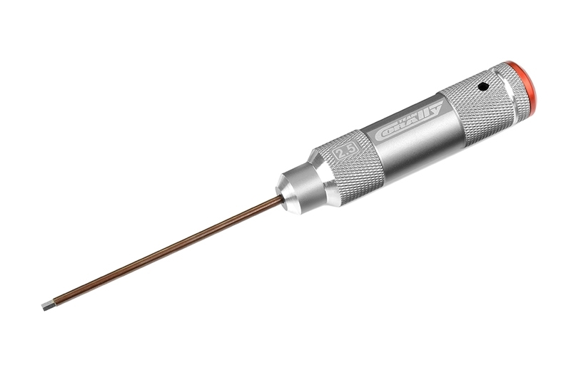 Fotografie produktu: TEAM CORALLY Imbusový klíč FACTORY PRO - metrický - ALU verze 2.5 x 82mm