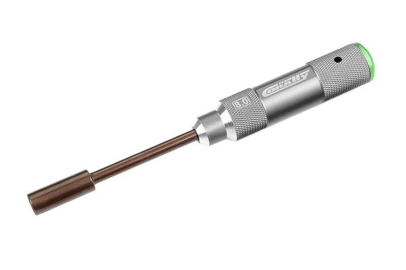 Fotografie produktu: TEAM CORALLY Nástrčkový šroubovák FACTORY PRO - metrický - ALU verze 8,0mm/M5 x 82mm
