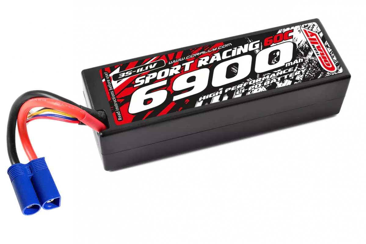 Fotografie produktu: TEAM CORALLY Sport Racing 60C - 6900mAh - 11,1V 3S - LiPo Stick Hardcase - EC-5