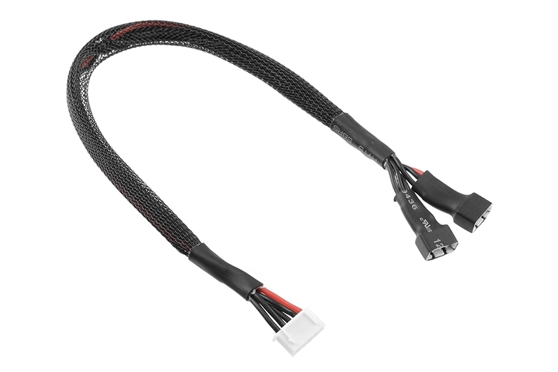 Fotografie produktu: TEAM CORALLY Balanční prodlužovák - 2x2S XH konekt. - nabíj. 4S XH zástrčka - silik. kabel 22AWG - 30cm