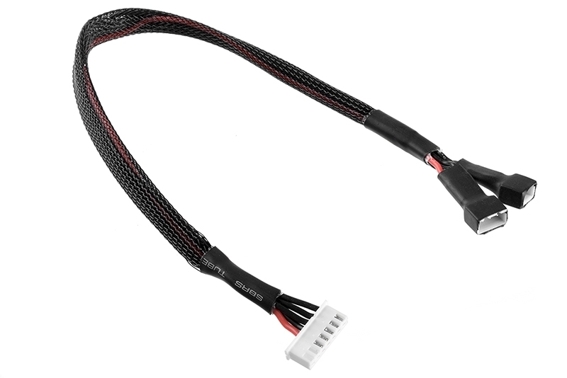 Fotografie produktu: TEAM CORALLY Balanční prodlužovák - 2x2S XH konekt. - nabíj. 6S XH zástrčka - silik. kabel 22AWG - 30cm