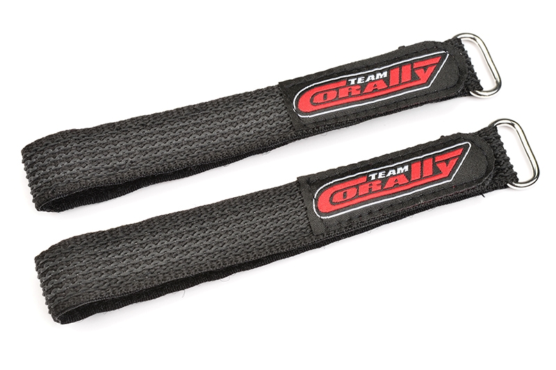 Fotografie produktu: TEAM CORALLY CORALLY stahovací pásky 350x20mm, černé, 2 ks.