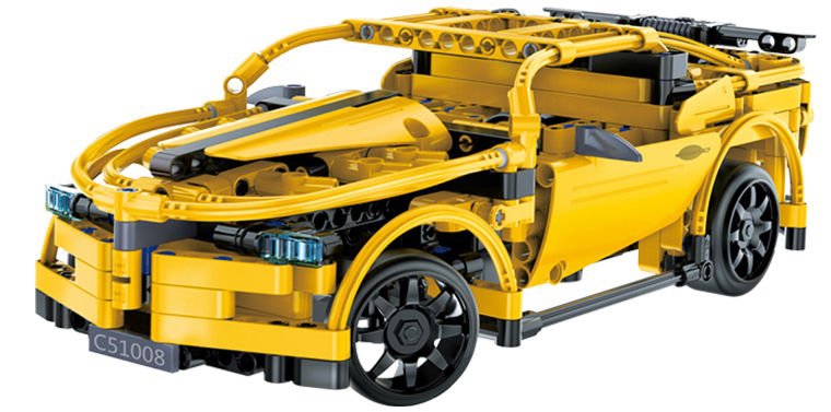 Fotografie produktu: Double Eagle Závoďák - Sports Car 2 RC stavebnice z kostek