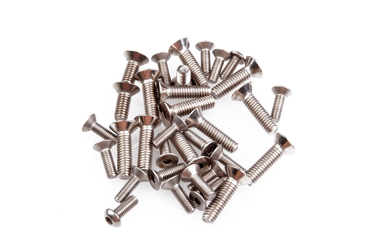 Fotografie produktu: MUGEN Seiki Titanium Screw Set B MBX-5