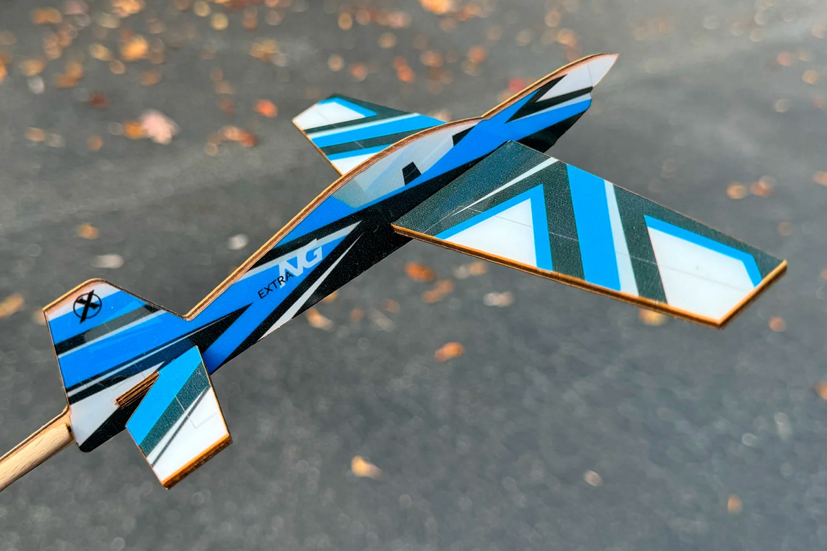 Fotografie produktu: ExtremeFlight Stick plane - Extra NG Modrá